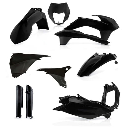 Acerbis Full Plastic Kit - KTM EXC 125/200/250/300/380 2014-2015 | EXC 380 2T 2014-2015 | EXC-F 250/350/400/450/500/520/525/540 2014-2015