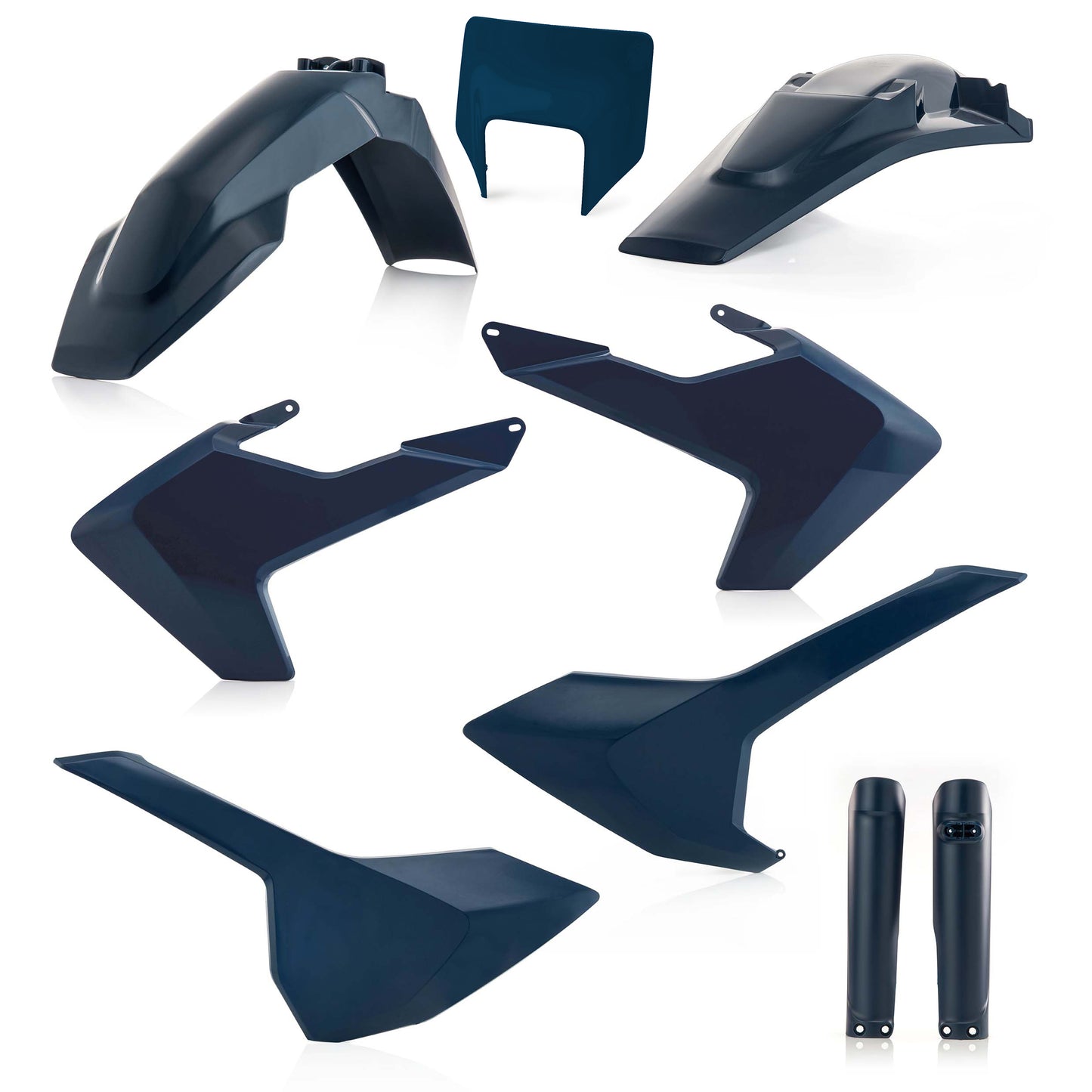 Acerbis Full Plastic Kit - HUSQVARNA FE 250/350/450/501 2017 - 2019 | TE 250I/300I 2018 - 2019 | TX 125 2017 - 2019