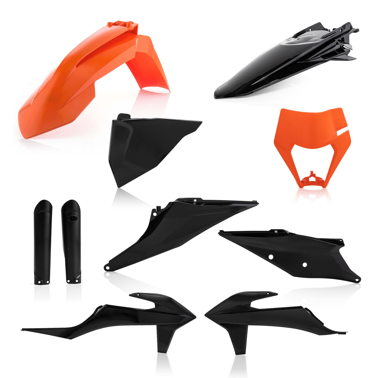 Acerbis Full Plastic Kit - KTM EXC 150/250/300 TPI 2020-2023 | EXC 250/300 TPI 2020-2023 | EXC-F 250/350/450/500 2020-2023 | XC-W 250/300 TPI 2020-2023 | XCF-W 350 2020-2023 | XCF-W 450 2023