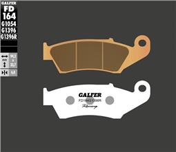 Galfer Front Brake Pads - Yamaha YZ, YZF & WR