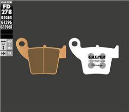 Galfer Rear Break Pads - Honda CRF 250/450 R/RX 19 - 23