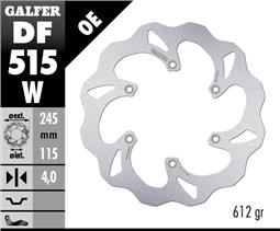 Galfer Rear Disc Brake - Yamaha