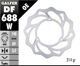 Galfer Front Brake Disc - KTM