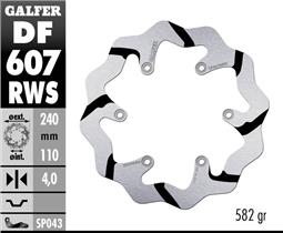 Galfer Rear Brake Disc - KTM