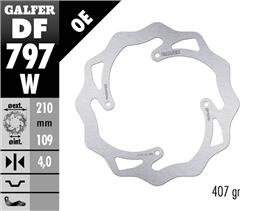 Galfer Rear Brake Disc - KTM