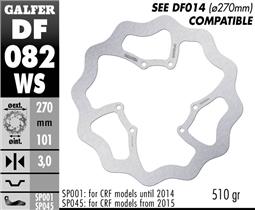 Galfer Front Brake Disc - Honda