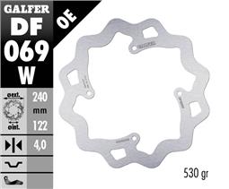 Galfer Rear Brake Disc - Honda