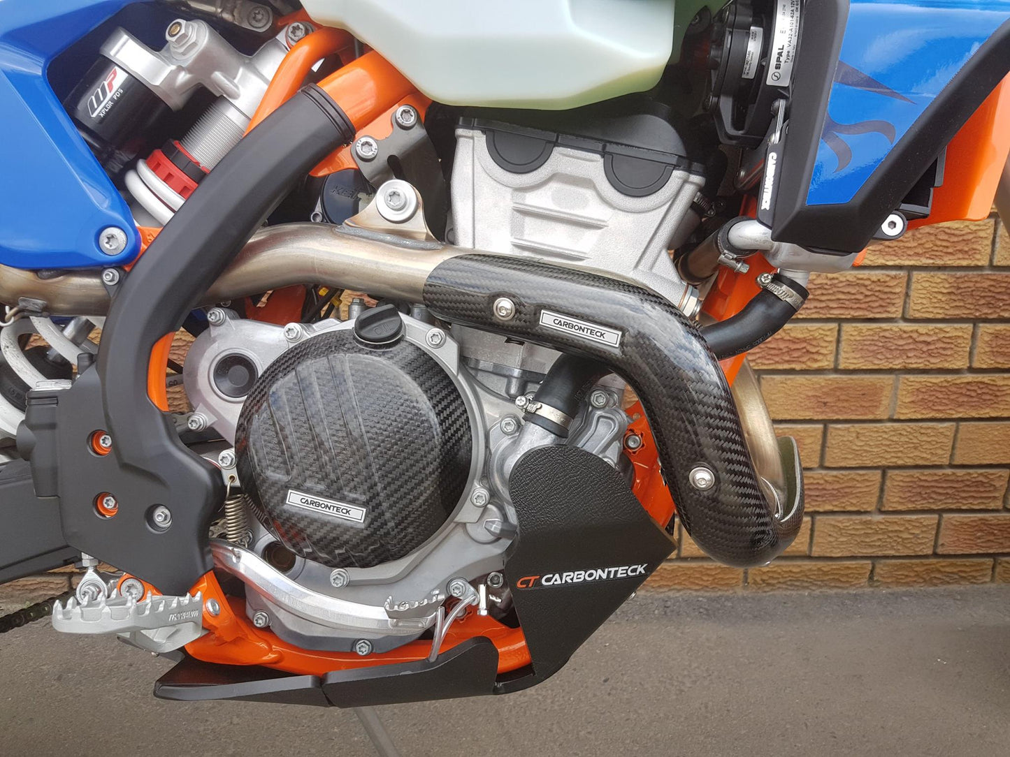 Carbon Exhaust Guard